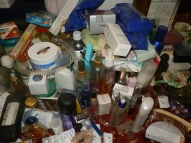 One side of my mom's vanity