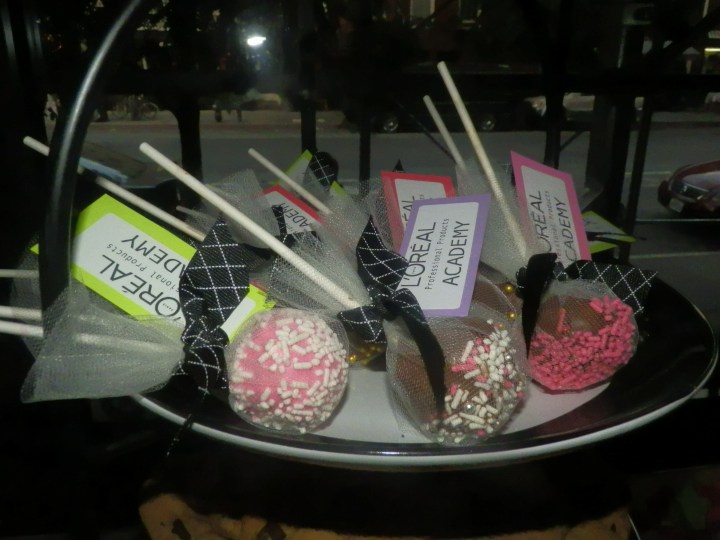 Sweet Treats at the L'Oreal Professional Products Academy