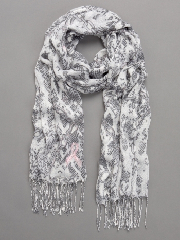 BCRF Snake Scarf