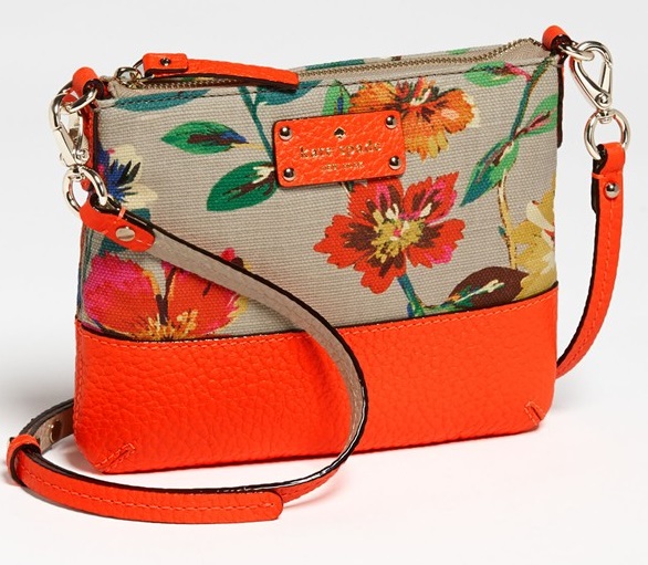 'grove court floral - tenley' crossbody bag