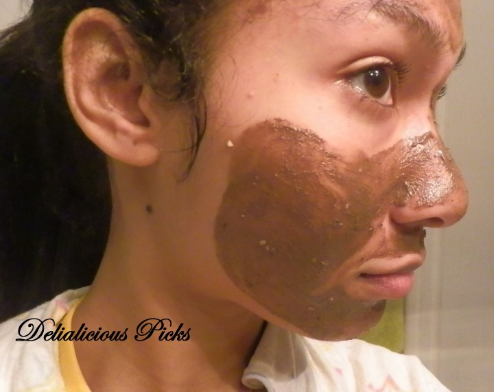 chocolate fasce mask