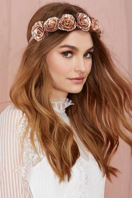 Rose Up Metallic Headband, $12.50