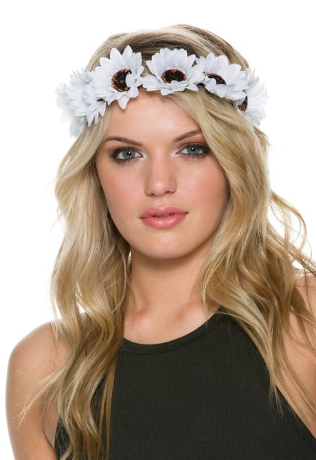 DAISY FLOWER CROWN, $10.95